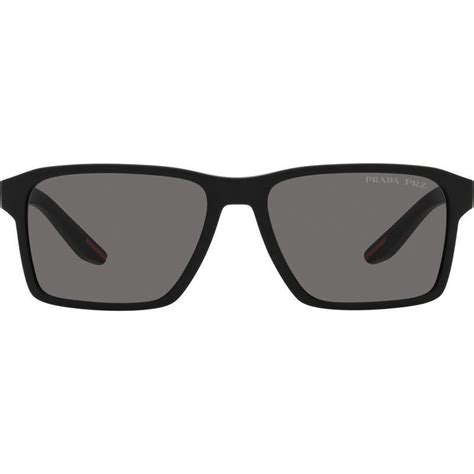 Prada Linea Rossa Ps05ys Black Rubber/dark Grey